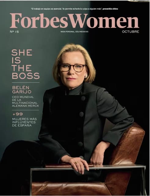 Belen Garijo Cover Story — Forbes Spain