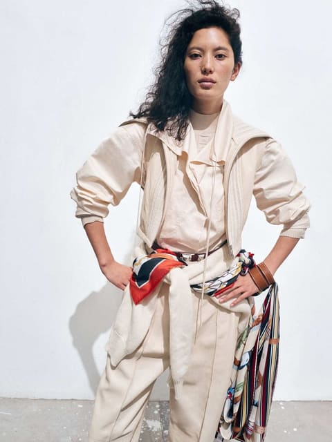 Tie Your Scarf — T Magazine China