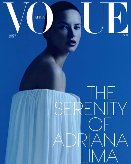 Vogue Adria Winter 2026 Cover — Vogue Adria