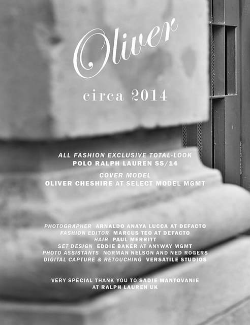 Oliver — CLIENT Magazine