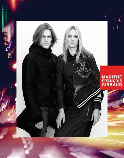 Marithé et François Girbaud Red Campaign FW13 — Marithé et François Girbaud