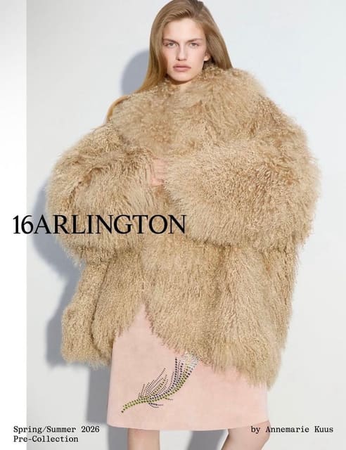 Spring Summer 26 lookbook — 16Arlington