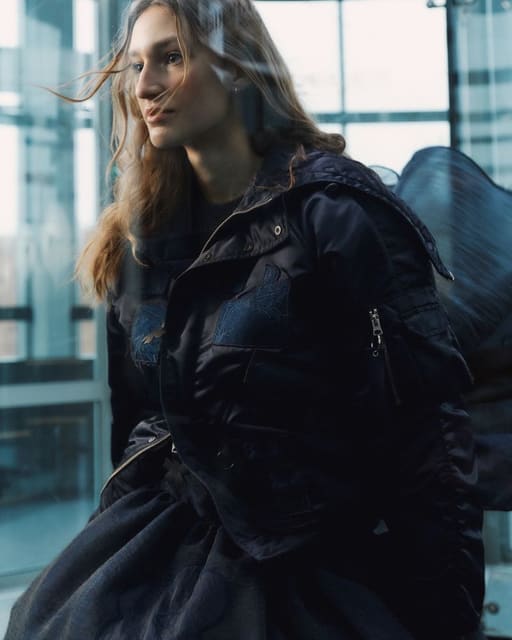 CECILIE BAHNSEN x ALPHA INDUSTRIES Campaign — Cecilie Bahnsen