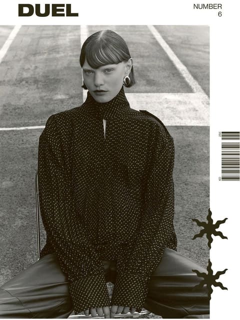 Duel Magazine #6 F/W 2025 Cover — Duel Magazine