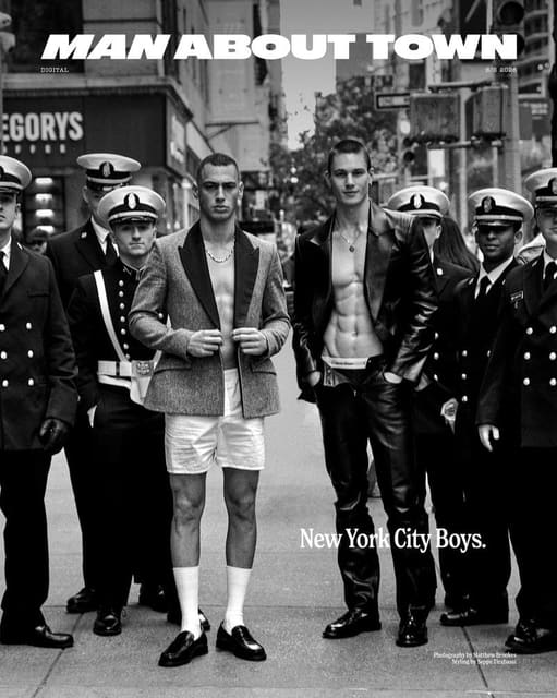 Man About Town S/S 2026 Digital Covers P... — Man About Town