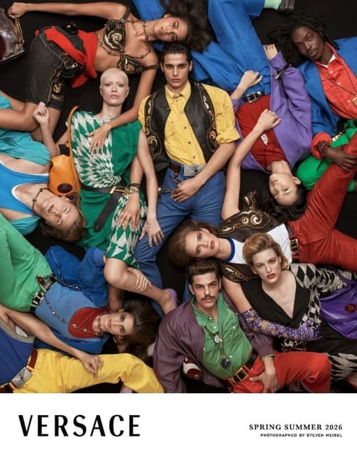 Versace S/S 2026 by Steven Meisel — Versace