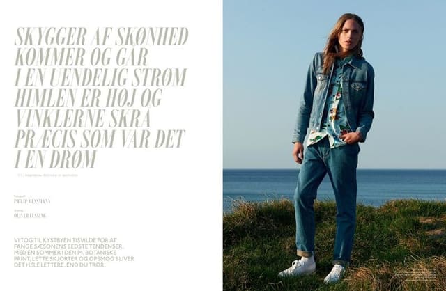 SKYGGER AF SKØNHED — Cover Man Magazine