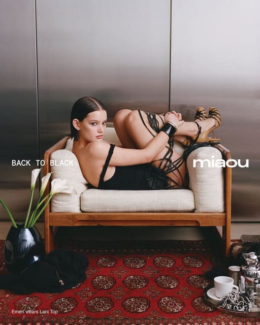 Miaou SS26: Back to Black — Miaou