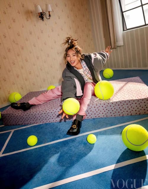 The Rhythm Of Her Own — Vogue China