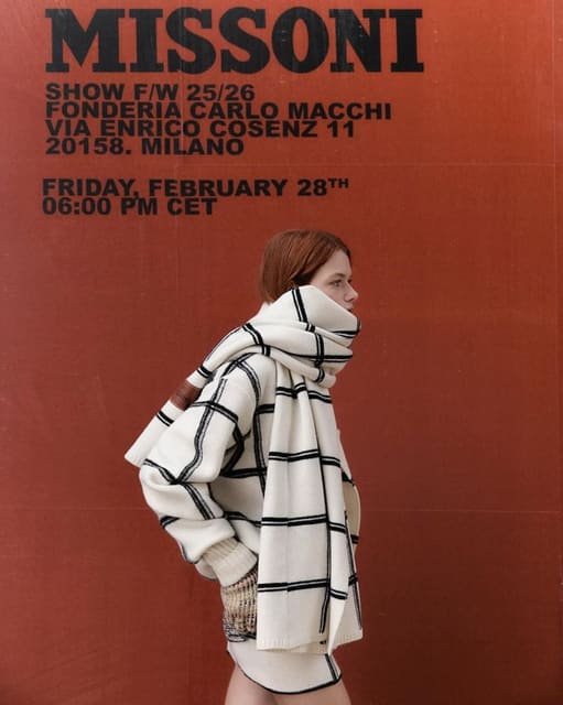Missoni Womenswear Fall/Winter 2026 — Missoni