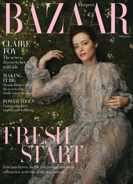 Claire Foy — Harper's Bazaar UK