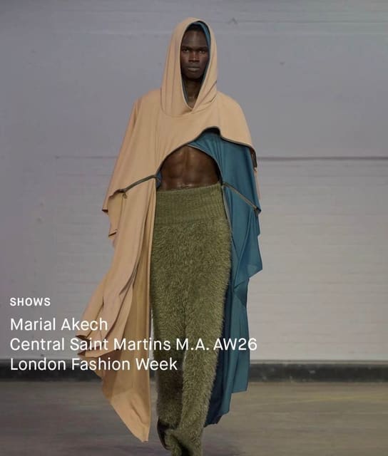 Central Saint Martins MA 2026 Show — Central Saint Martins MA