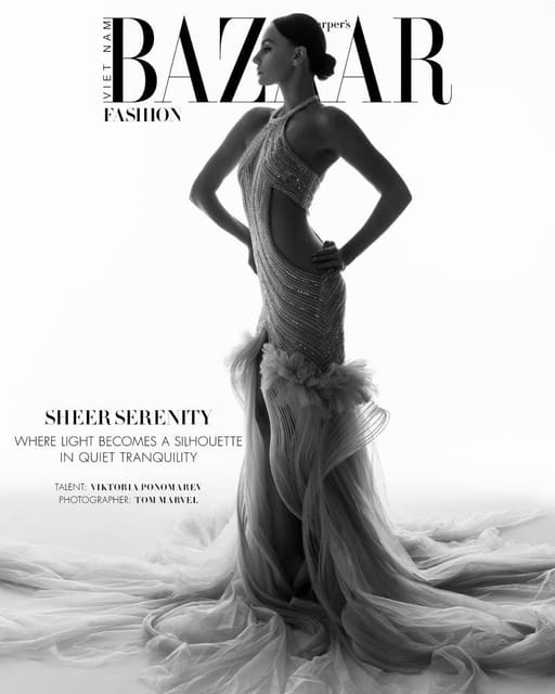 Sheer Serenity — Harper's Bazaar Vietnam