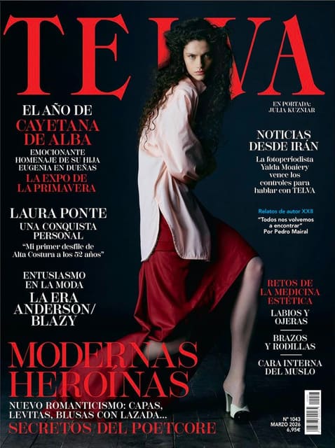 Telva February 2026 Cover — Telva