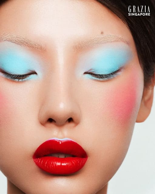 Chromatic statement — Grazia Singapore