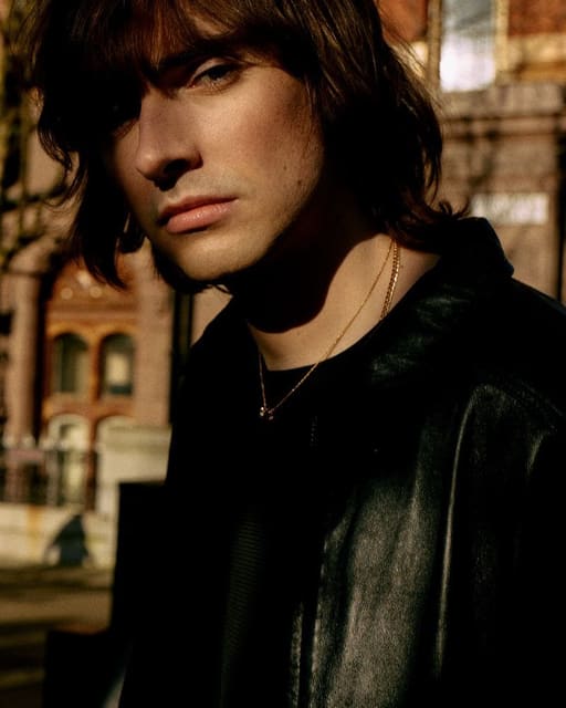 Gene Gallagher channels Britpop fits pho... — British GQ
