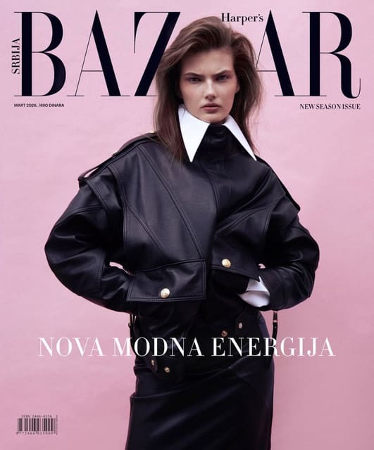 Harper's Bazaar Serbia March 2026 Cover — Harper's Bazaar Serbia