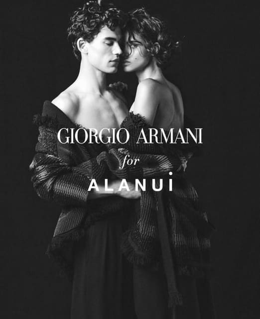 Giorgio Armani for Alanui Fall/Winter 2026 Collection — Giorgio Armani