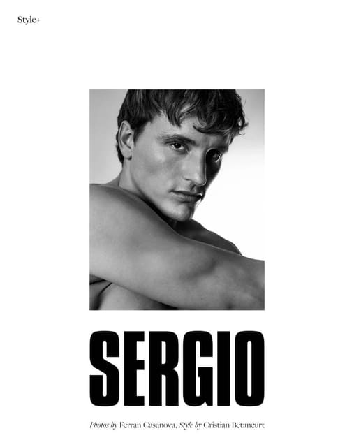 Sergio Modrego — The Perfect Man Magazine