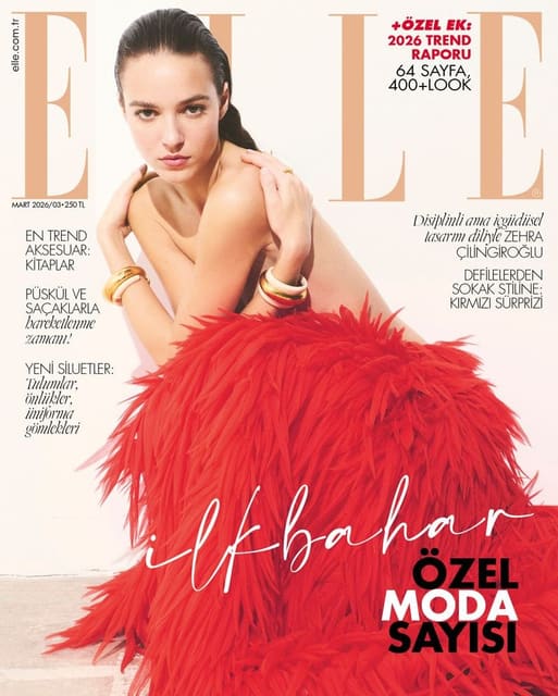 ELLE TURKEY MARCH 2026 COVER — Elle Türkiye