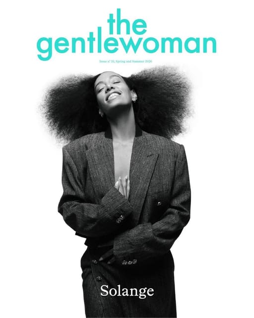 The Gentlewoman #33 S/S 2026 Cover — The Gentlewoman