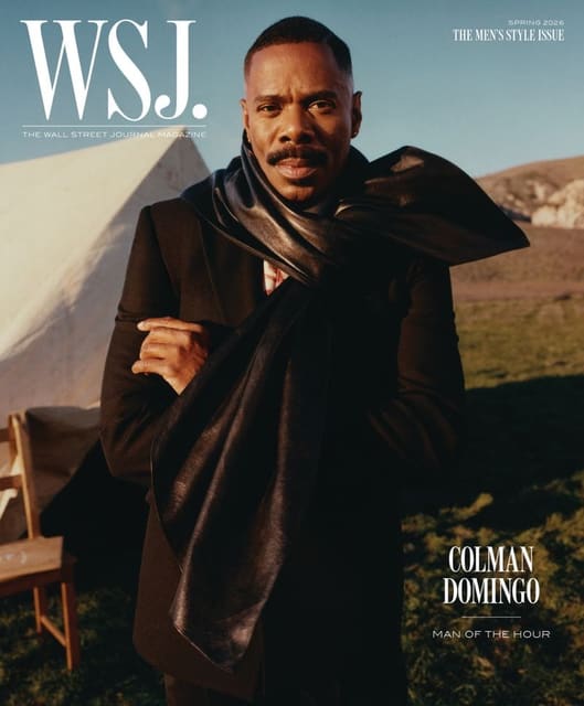 WSJ Men's Style Issue Spring 2026 Cover — WSJ