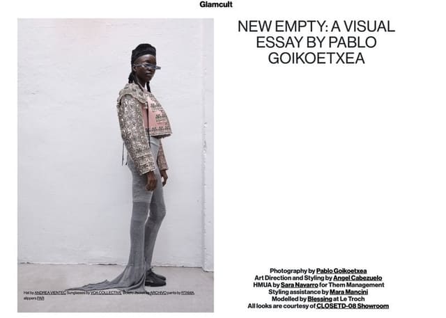 New Empty: a visual essay by Pablo Goikoetxea — Glamcult Magazine