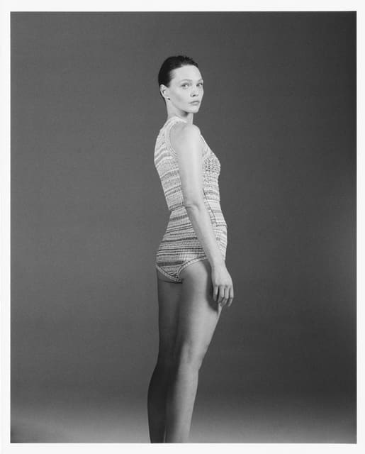 Sasha Pivovarova: A model and an artist.... — W Magazine