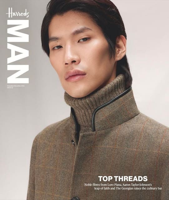 Harrods Man November/December 2024 Cover — Harrods