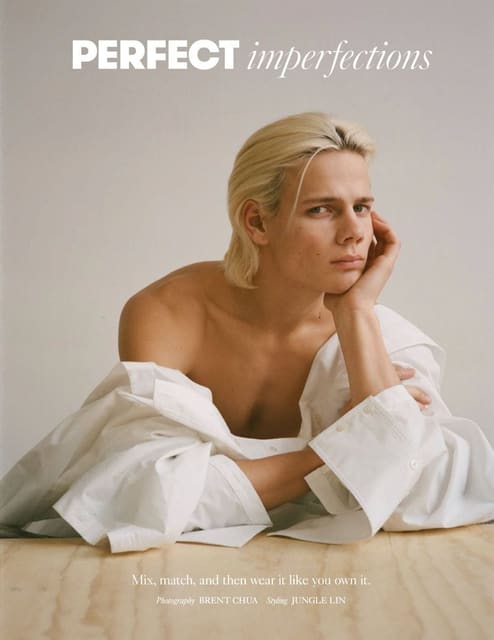 Perfect Imperfections — L'Officiel Hommes Malaysia