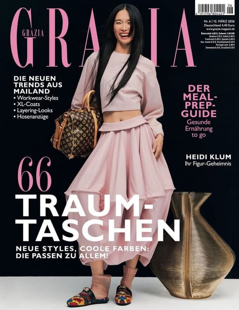 Grazia Germany April 2026 Cover by Christopher Puttins — Grazia Germany