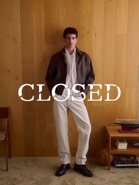 Closed Menswear Spring/Summer 2026 Lookbook — Closed