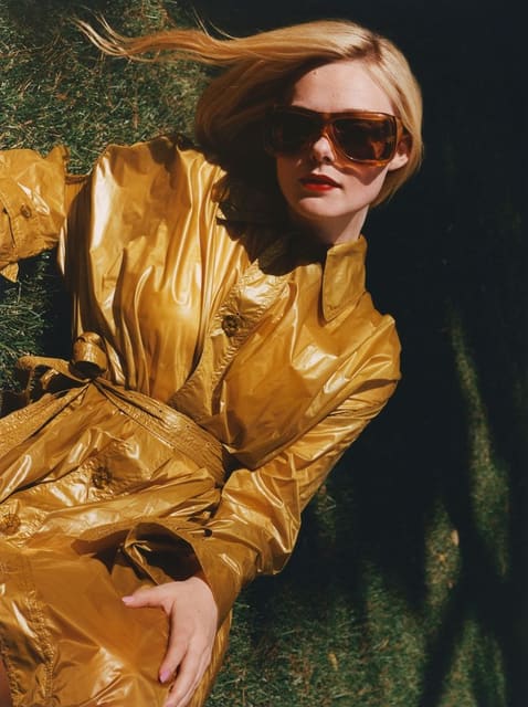Elle Fanning, en portada: “Siempre he si... — Vogue España