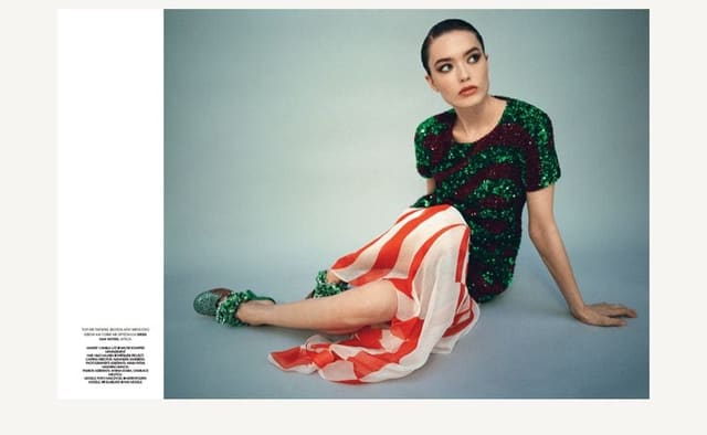 Blue dreams — Vogue Greece