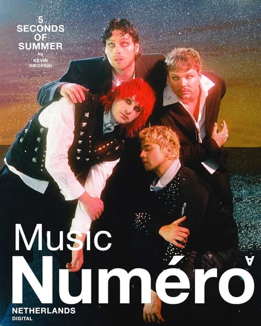 IN CONVERSATION WITH 5 SECONDS OF SUMMER — Numéro Netherlands
