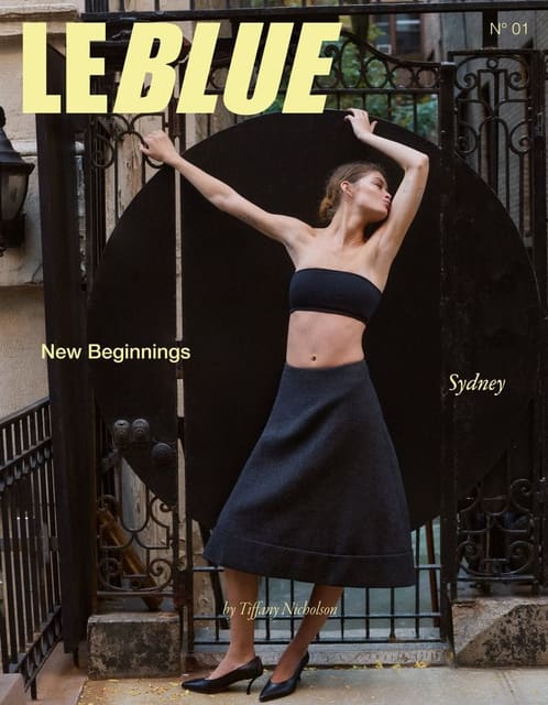 Le Blue Magazine Issue 01 New Beginnings
