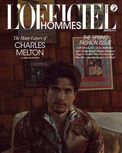 L'Officiel Hommes Italia Spring 2026 Cov... — L'Officiel Hommes Italia