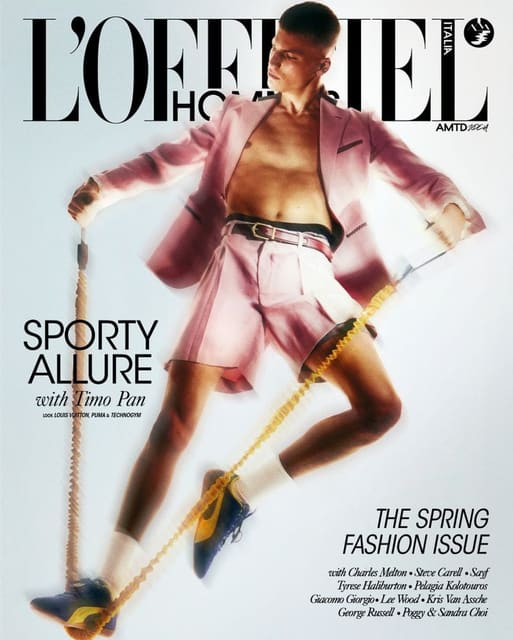 L'Officiel Hommes Italia Spring 2026 Cov... — L'Officiel Hommes Italia