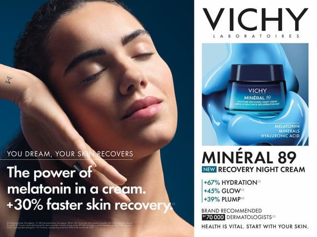 Minéral 89 Melatonin Recovery Night Cream — Vichy