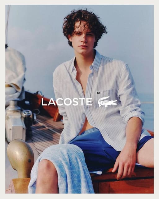 Dive into summer style by Aliocha Boi — Lacoste