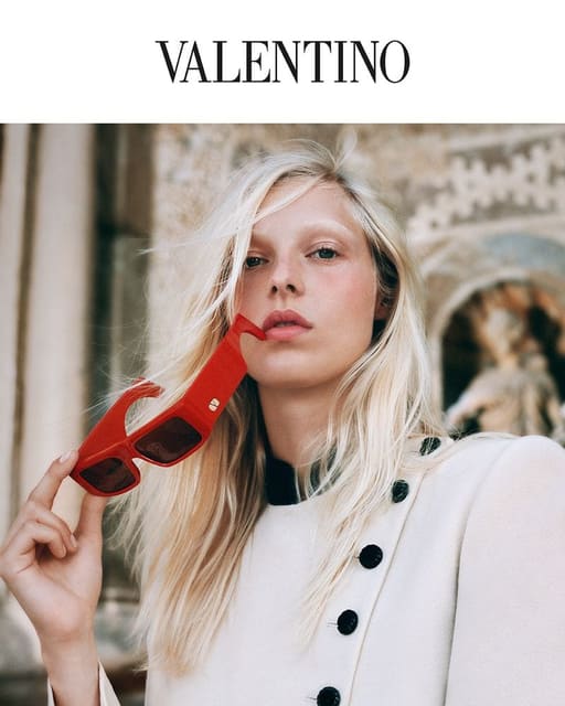 Valentino S/S 2026 Eyewear Campaign — Valentino