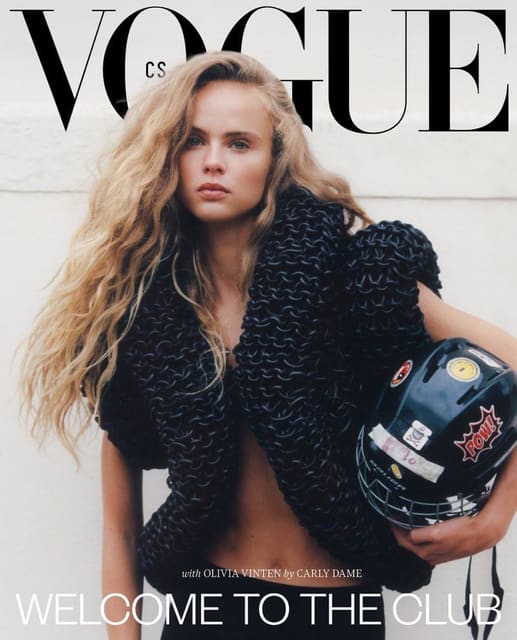 welcome to the club — Vogue Czechoslovakia