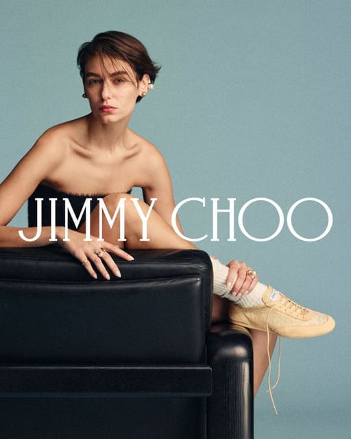 Jimmy Choo "Sunny" trainer launch campai... — Jimmy Choo