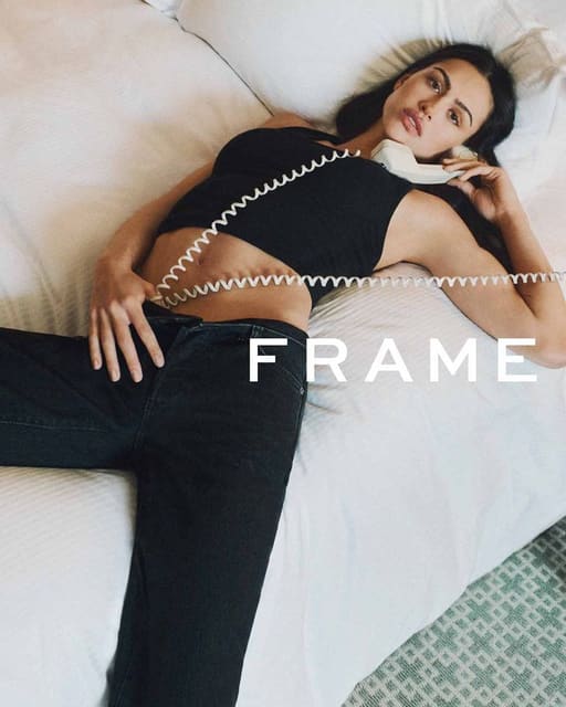 Amelia Gray X Frame 2026 Campaign — FRAME