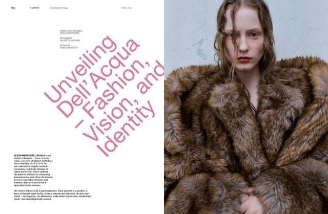 Unveiling Dell’Acqua — Numéro China