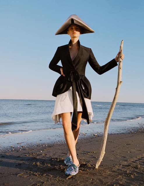 "Eccomi qui" — Vogue Czechoslovakia