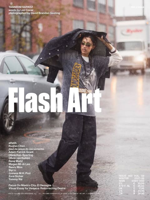 Flash Art - Tasneem Sarkez
