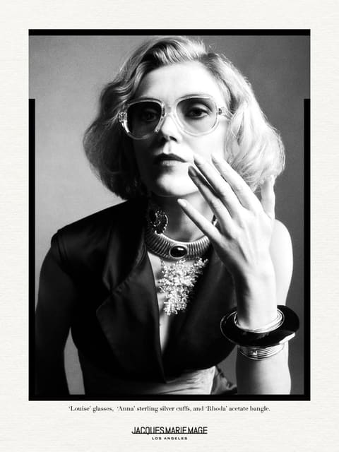 Loulou de la Falaise by Jacques Marie Mage 2026 Campaign — Jacques Marie Mage