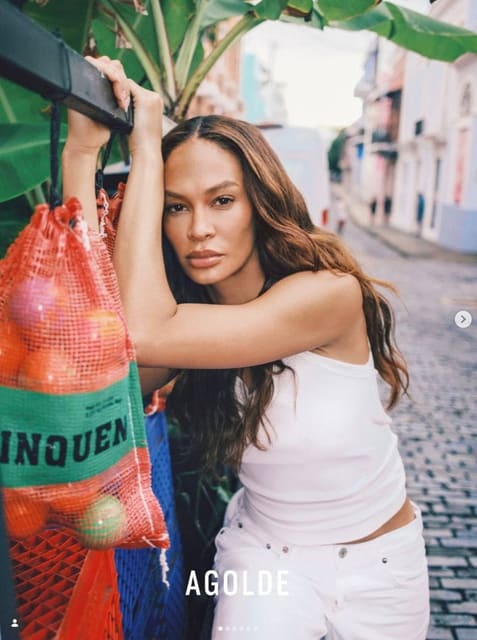 AGOLDE Spring 26. Worn by Joan Smalls — AGOLDE