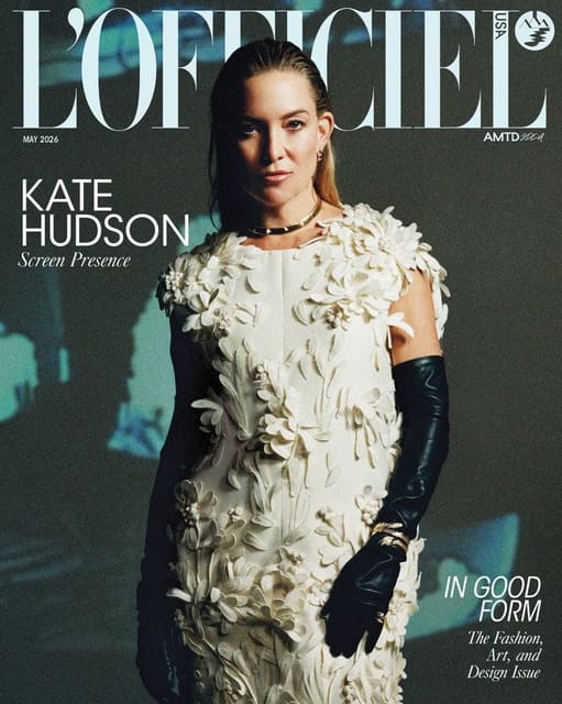 L'Officiel USA May 2026 Cover — L'Officiel USA